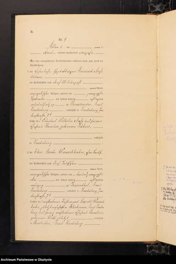 image.from.unit.number "Heiraths-Haupt-Register Nr 1 - 26 i 1 - 17"