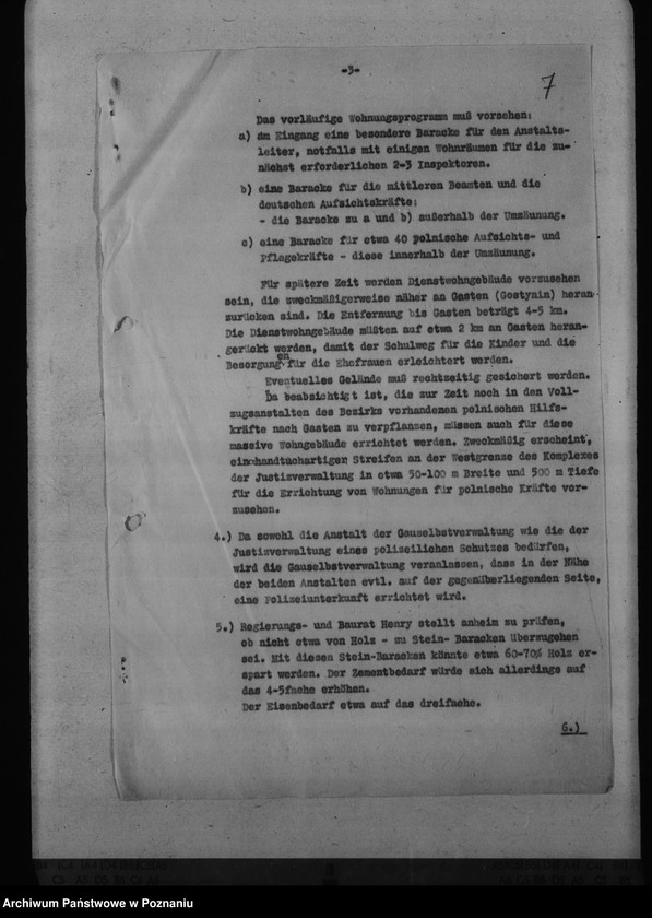 Obraz 10 z jednostki "Zakład dla chorych na gruźlicę w Gostyninie - plany założenia"