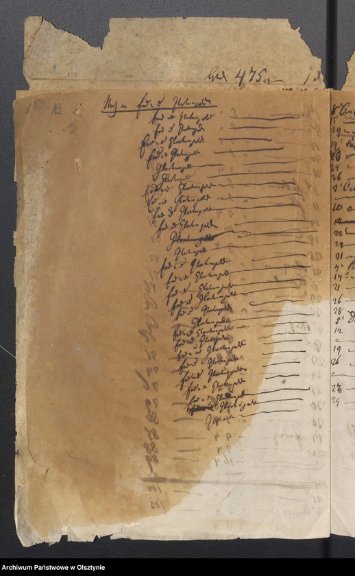 image.from.unit.number "Manual der Kirchen Kasse zu Milken"