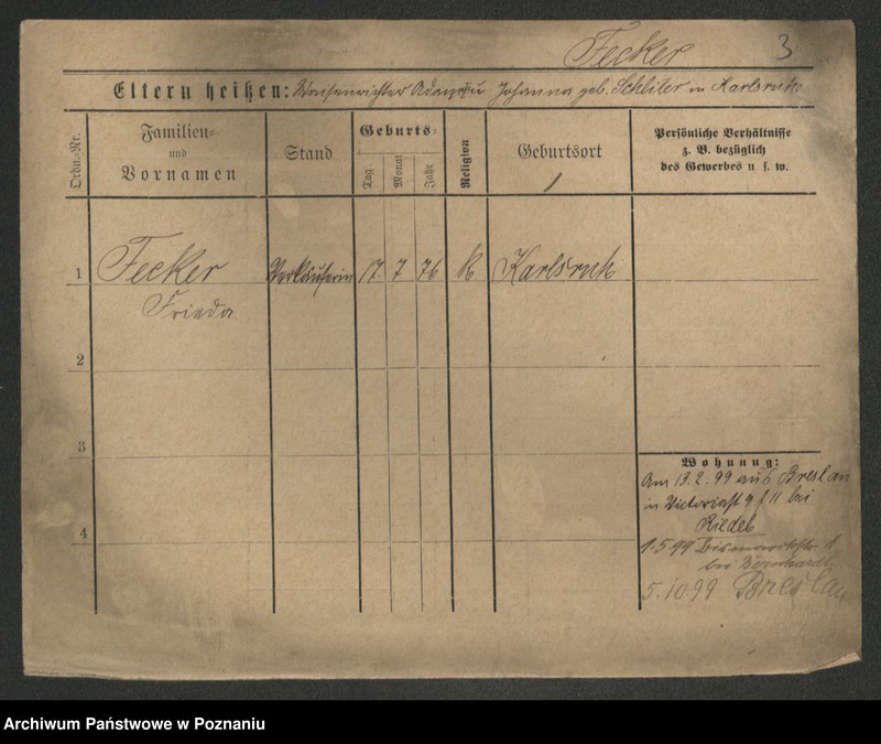 Obraz 5 z jednostki "Facke - Felsmann"