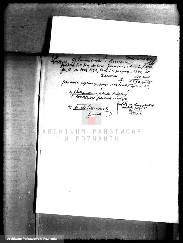 Obraz 17 z jednostki "Akta dotyczące czynszu dzierżawnego majętności Miniszew"