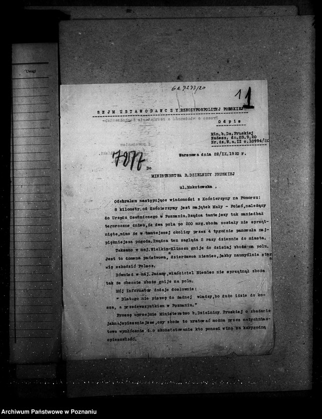 image.from.unit.number "Interpelacje [poselskie w sprawie zaniedbań w majątkach rolnych]"