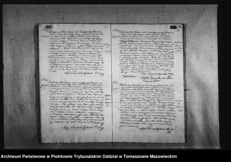 Obraz 16 z jednostki "Duplikat Aktów Religijno Cywilnych Parafij Lubańskiey na Rok 1830"