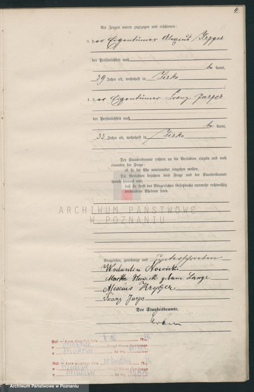 Obraz 7 z jednostki "Heirats-Haupt-Register"