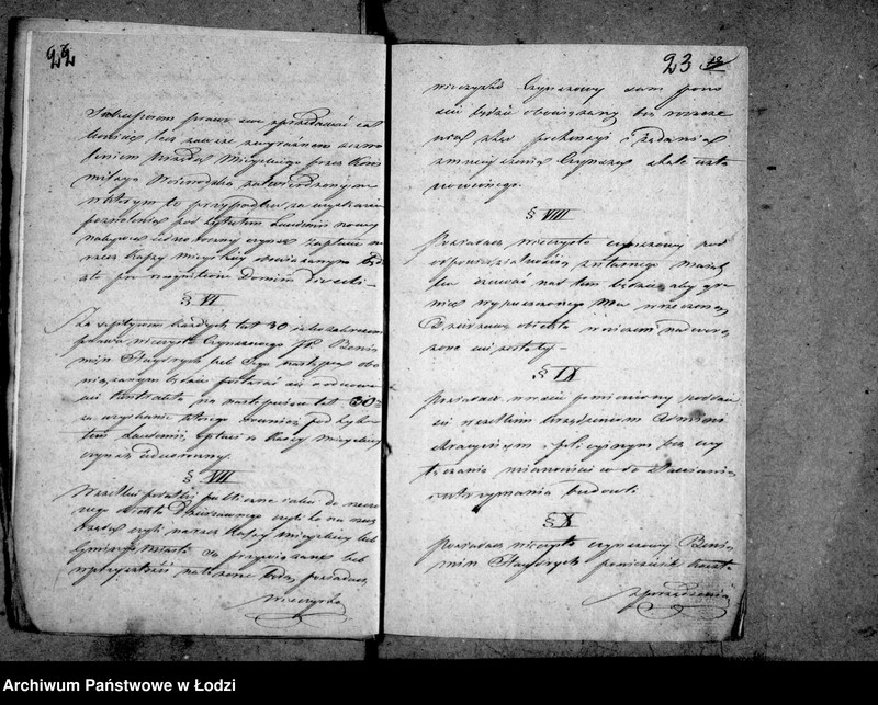 Obraz 18 z jednostki "Akta tyczące się zmian właścicieli placów czynszowych w Nowym Mieście"