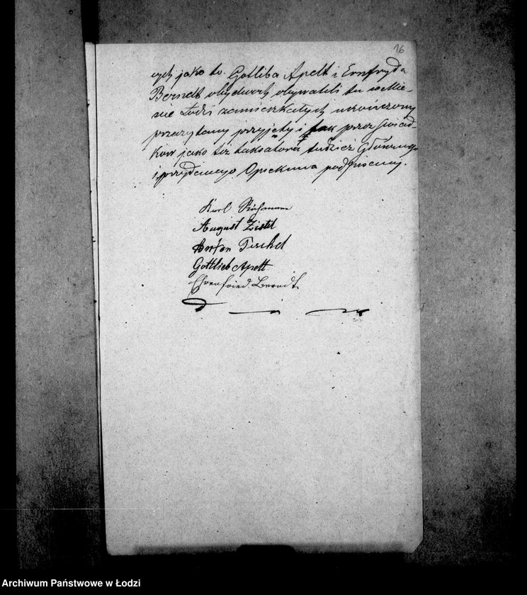 Obraz 20 z jednostki "Akta tyczące się ustanowienia opieki nad nieletnimi Pauliną i Matyldą Ryman po zmarłej Johannie z Zystlów Ryman"