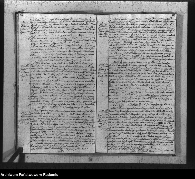 image.from.unit.number "Akta Stanu Cywilnego Parafii Cerekiew Urodzin Małżeństw i Zeyścia na rok 1819"