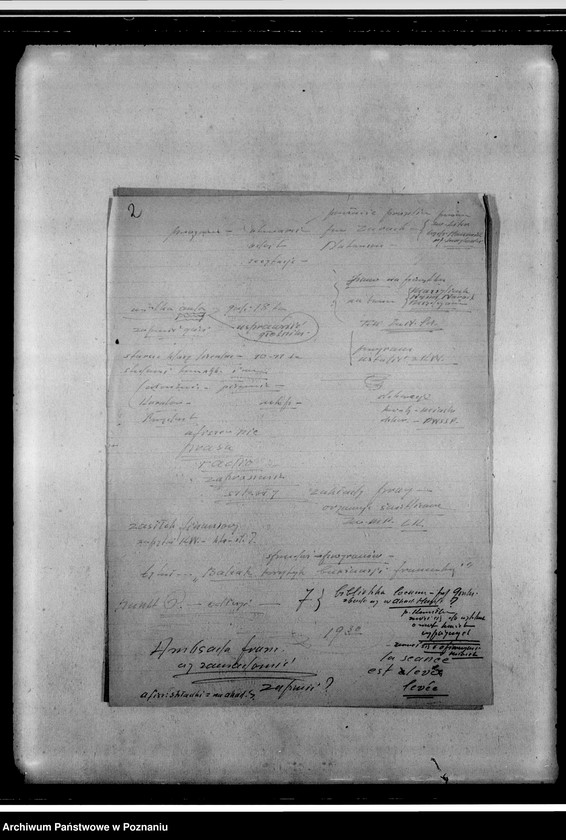 Obraz 6 z jednostki "Protokoły zebrań zarządu oddziału, brudnopisy, wycinki prasowe, m.in. dotyczące uczczenia 100 rocznicy śmierci Balzaka"