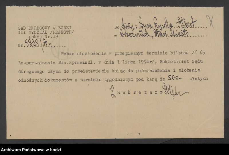 Obraz 9 z jednostki "Sura Rywka Albert – sprzedaż galanterii na rynkach"