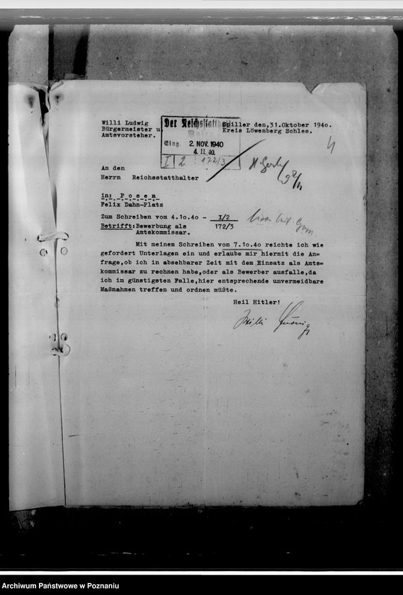 Obraz 8 z jednostki "Ludwig, Willi - komisarz obwodowy"