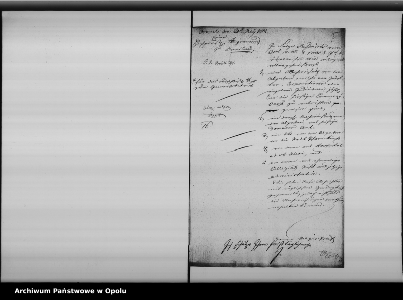 Obraz 9 z jednostki "Acta specialia betreffend die Abgaben und Leistungen der Zünfte für das ausschliessliche Recht zum Gewerbs - Betrieb Vol: I de anno 1812-1822"