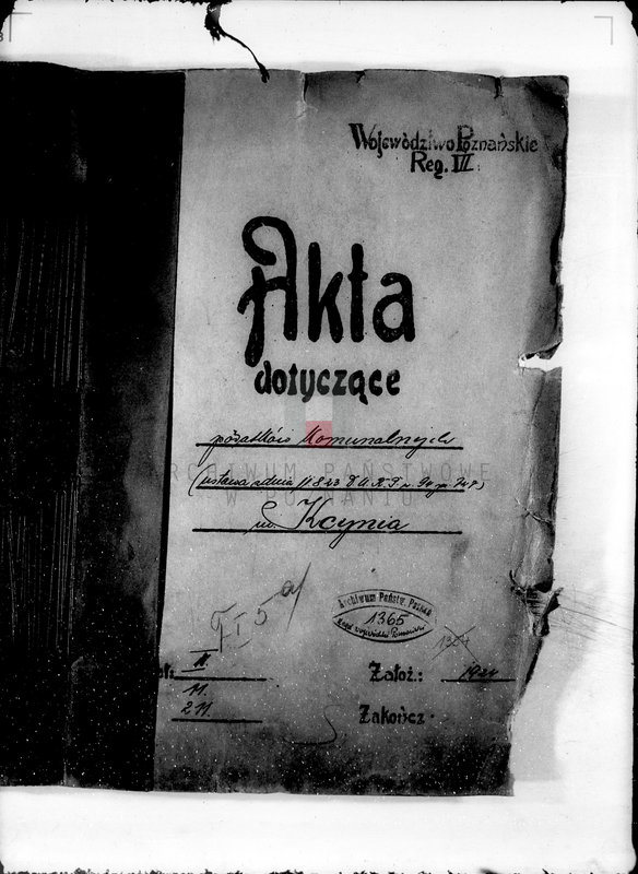 Obraz 4 z jednostki "Podatki komunalne miasta Kcyni"