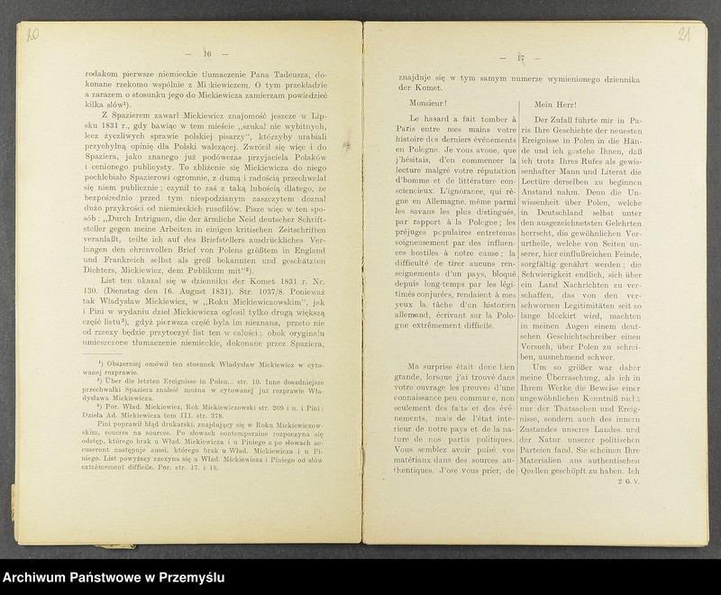 image.from.unit.number "X Sprawozdanie Dyrekcji C.K. Gimnazjum V. w Krakowie za rok szkolny 1915/16"