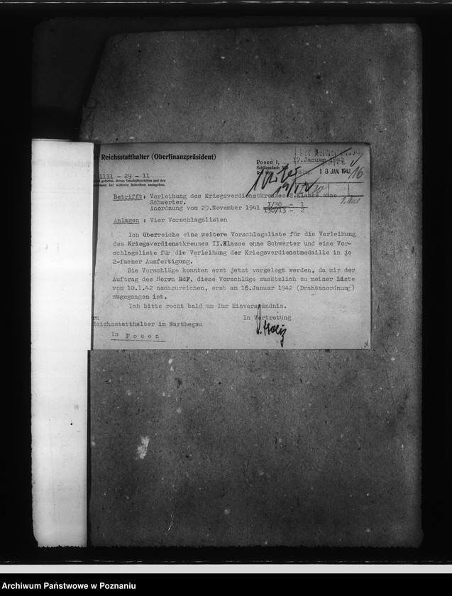 Obraz 20 z jednostki "Kriegsverdienstkreuze- Finanzverwaltung"