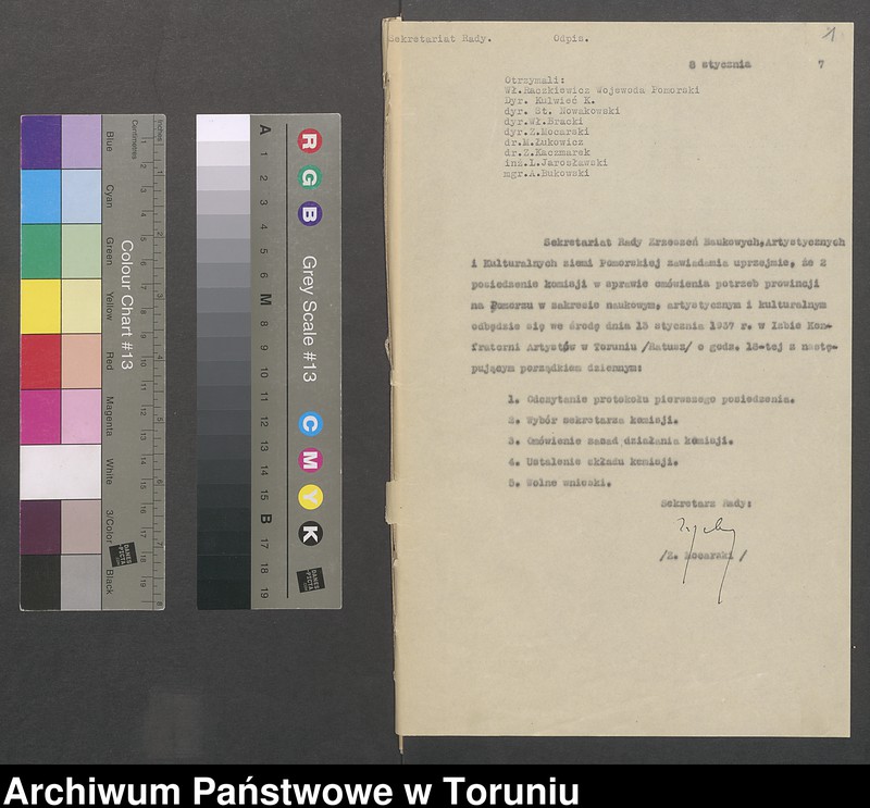 image.from.unit.number "[Korespondencja, protokoły zebrań, sprawozdania]"