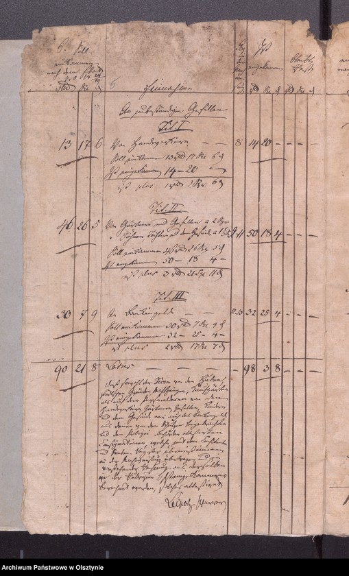 image.from.unit.number "Passenheimsche Stadt Kirchen Rechnung über Einnahme und Ausgabe"