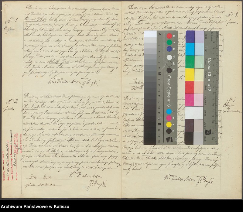 Obraz 4 z jednostki "Duplikat aktów stanu cywilnego urodzeń, zejść i ślubów"