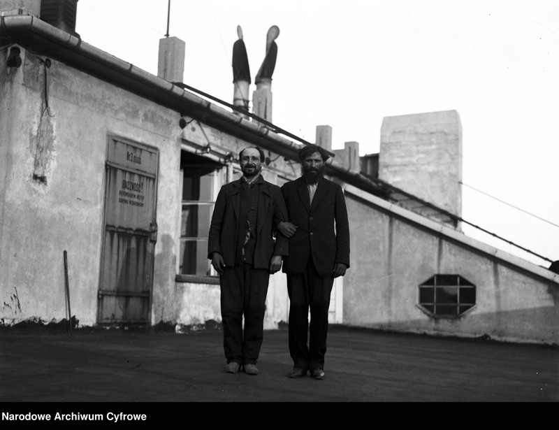 Obraz 1 z jednostki "Cyganie na dachu Pałacu Prasy"