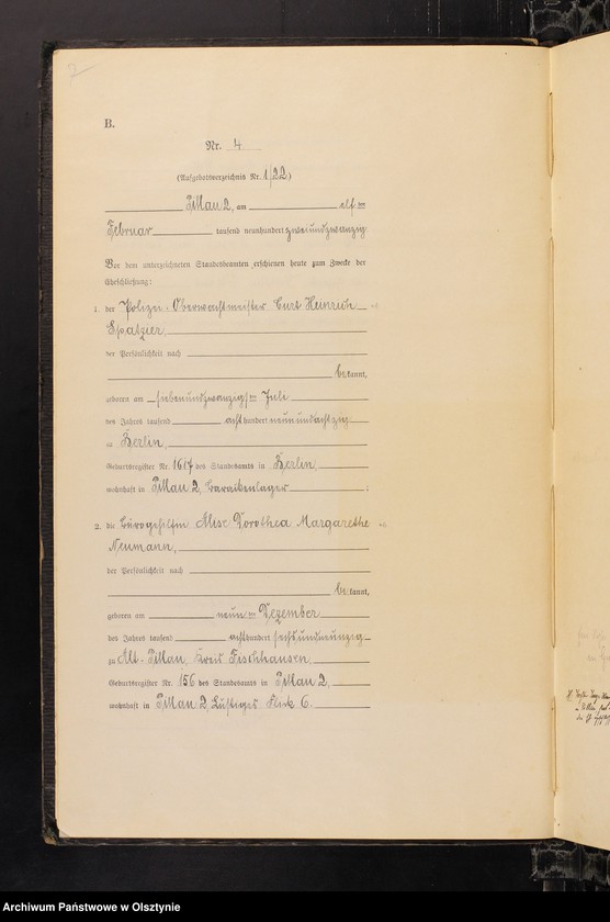 image.from.unit.number "Heiraths-Haupt-Register Nr 1 - 42 i 1 - 29"