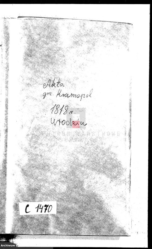 image.from.unit.number "Akta Urodzonych Gminy Krasnopolskiey Powiatu Seyneńskiego w Województwie Augstowskim Roku 1818 od 1 Stycznia."