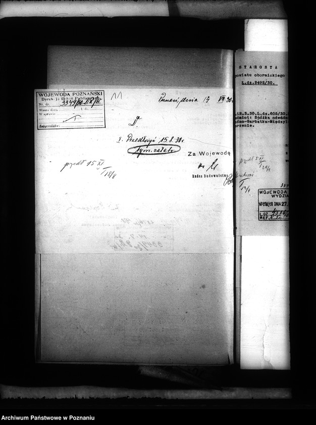 Obraz 14 z jednostki "Sprawy prawne spółek wodnych i melioracyjnych w powiecie obornickim"