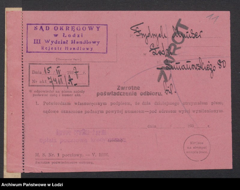 Obraz 13 z jednostki "Munser Frydrych- sprzedaż kap"