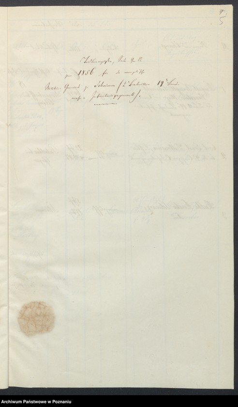 Obraz 6 z jednostki "Duplikate der Kirchenbücher der Evangelischen Militairgemeinde zu Schrimm (śluby, urodzenia, zgony)"