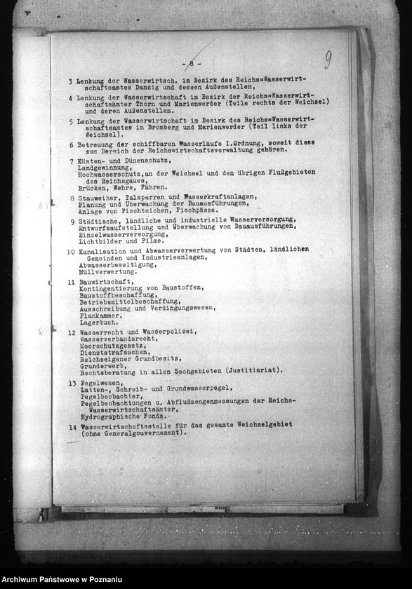 Obraz 13 z jednostki "Geschäftsverteilungsplan der Behörde des Reichsstatthalters in Danzig- Westpreussen"