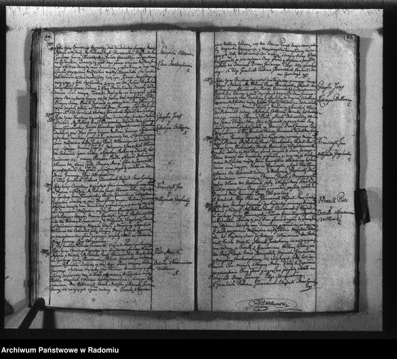 image.from.unit.number "Księga urzędnika stanu cywilnego parafii y miasta Głowaczewa do zapisywania wszelkich aktów na rok 1813"