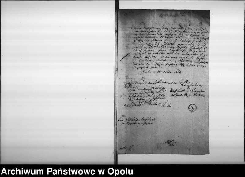 Obraz 5 z jednostki "Acta von Aufstellung der Gedächtniß Tafeln für gebliebene Krieger und Vaterlands Vertheidiger Vol: I"