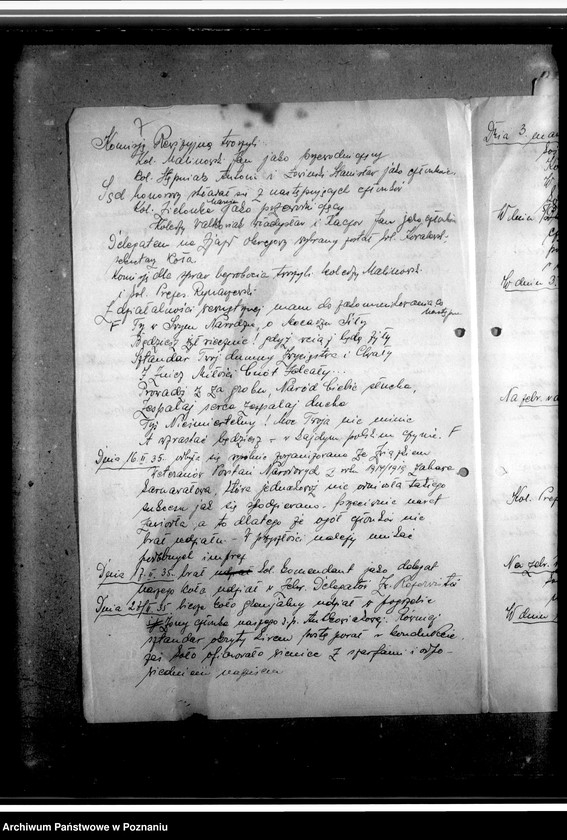 Obraz 11 z jednostki "Sprawozdania miesięczne, kwartalne, roczne- między innymi z bezrobocia- oraz korespondencja koła Środa- zaproszenia, pisma o skreślenia z listy członków: powiadomienia o zarobkach"