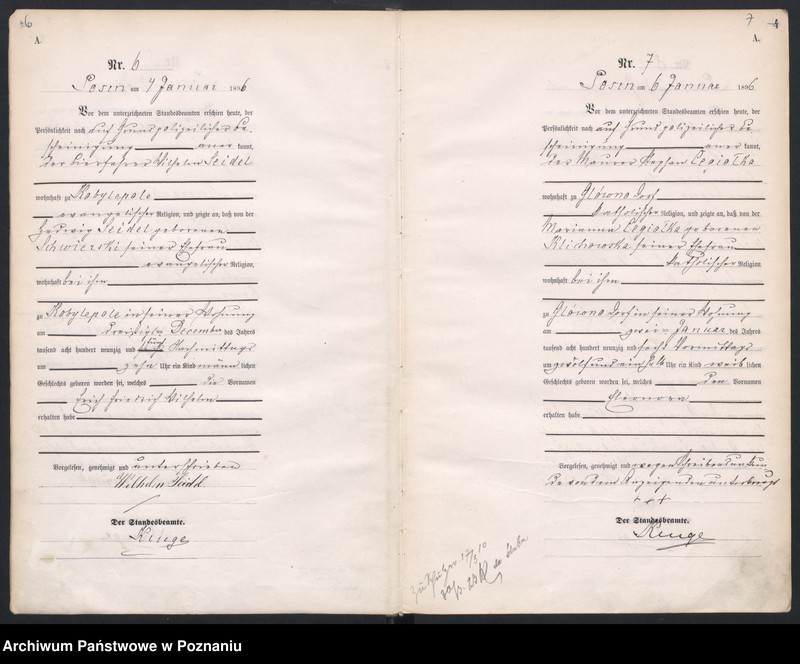 Obraz 6 z jednostki "Księga urodzeń"