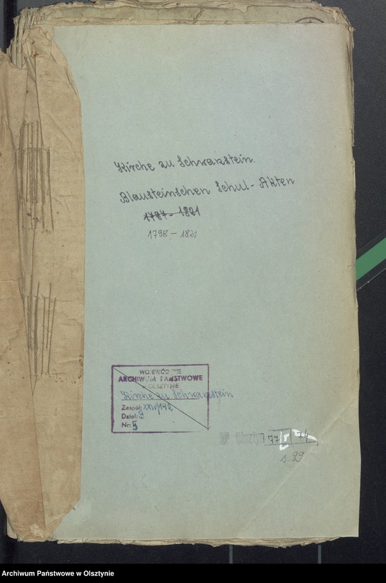 image.from.unit.number "Blausteinschen Schul-Akten"