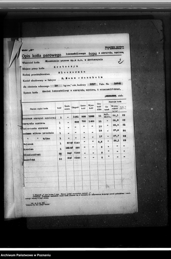 image.from.unit.number "Krotoszyńska Mleczarnia w Krotoszynie nr woj. 6284"
