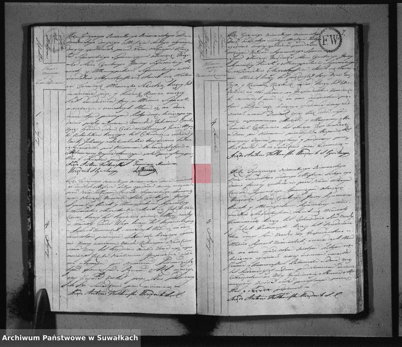 image.from.unit.number "Akta zeszłych stanu cywilnego gminy seyneńskiey od 1-go stycznia 1818 roku."