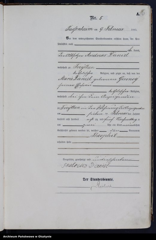 image.from.unit.number "Geburts-Haupt-Register Nr 1 - 90"