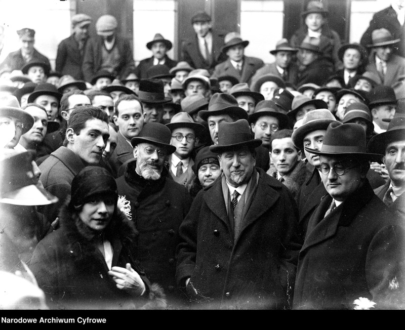 Obraz 1 z jednostki "Wizyta prezesa Światowej Organizacji Syjonistycznej Nahuma Sokołowa w Polsce"