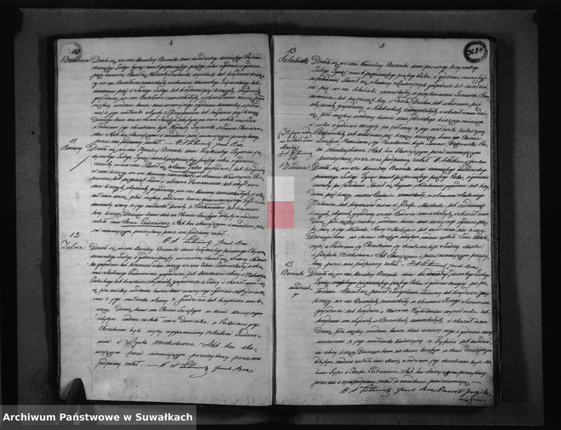 image.from.unit.number "Księga Duplikat Aktów Urodzenia, Małżeństw i Zejścia Parafii Berznickiej z Roku 1855"