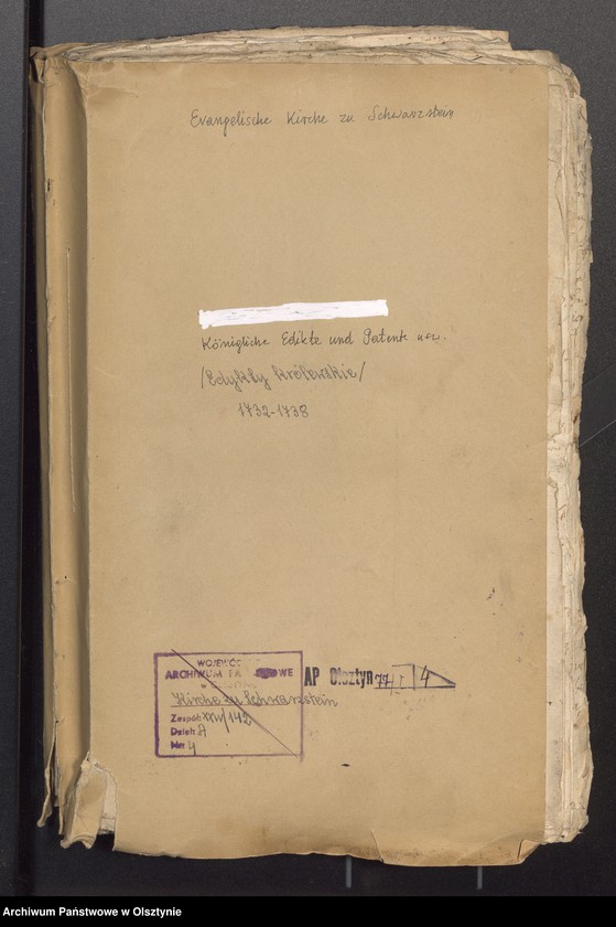 image.from.unit.number "Königliche Edikte, Patente usw. [Rozporządzenia królewskie]"