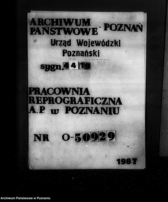 Obraz 1 z jednostki "Zatwierdzenie projektu zakładu przemysłowego / urządzenie rzeźni/ własność Wojewódzkie Zakłady Psychiatryczne w Kościanie"