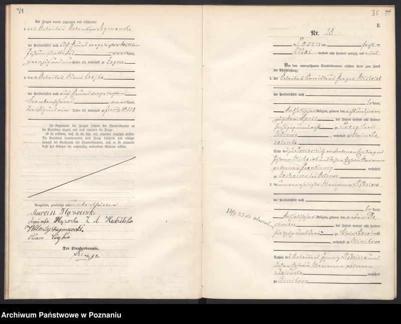 Obraz 20 z jednostki "Księga małżeństw"