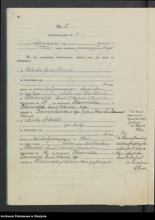 image.from.unit.number "Heirats-Neben-Register Nr 1-20"