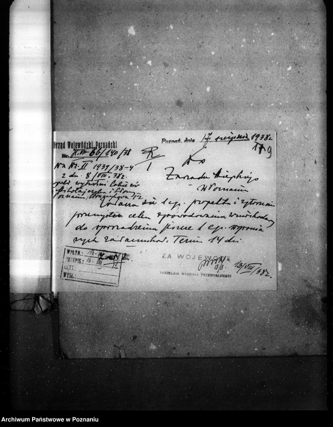 image.from.unit.number "Wytwórnia lakierów, pokostów i artykułów malarskich Fr. Mikołajczak i W. Słoma Poznań ul. Strumykowa 12"