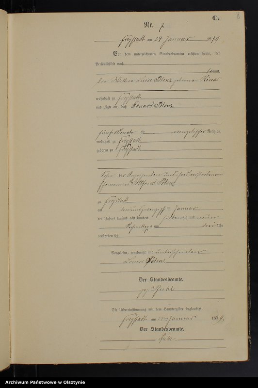 image.from.unit.number "Sterbe-Neben-Register Nr 1 - 76"