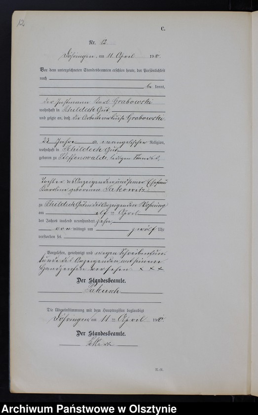 image.from.unit.number "Sterbe-Neben-Register Nr 1-27"