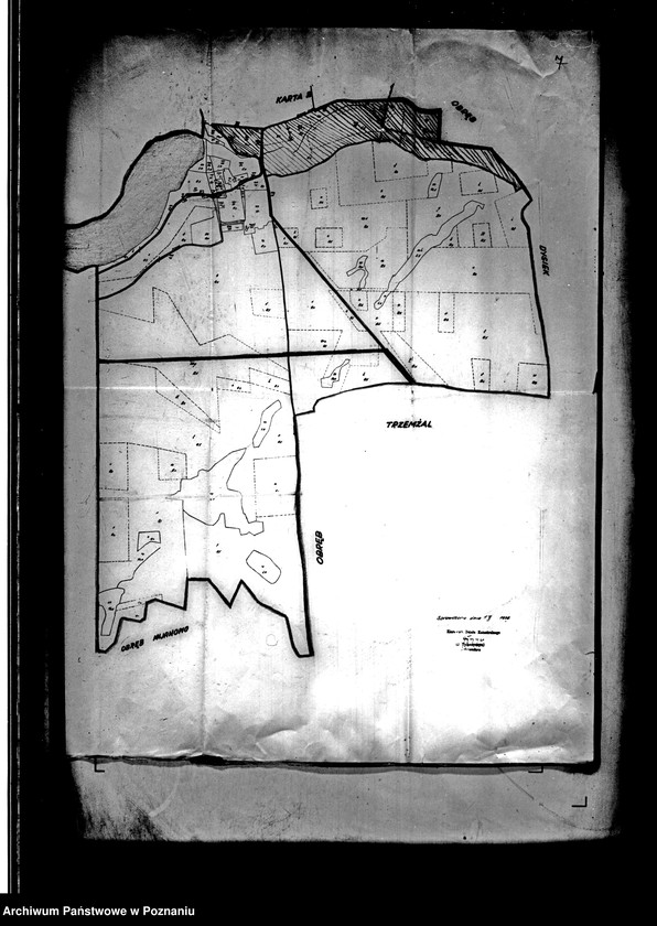 Obraz 13 z jednostki "/Różne plany i mapy majątku Szydłowo powiatu mogileńskiego/"