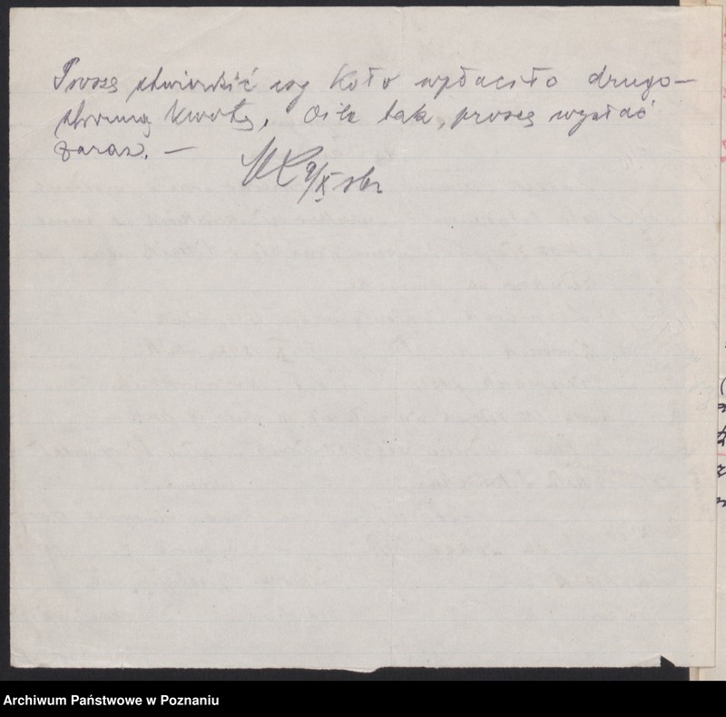 Obraz 9 z jednostki "Żytowiecko, powiat Gostyń - akta koła."