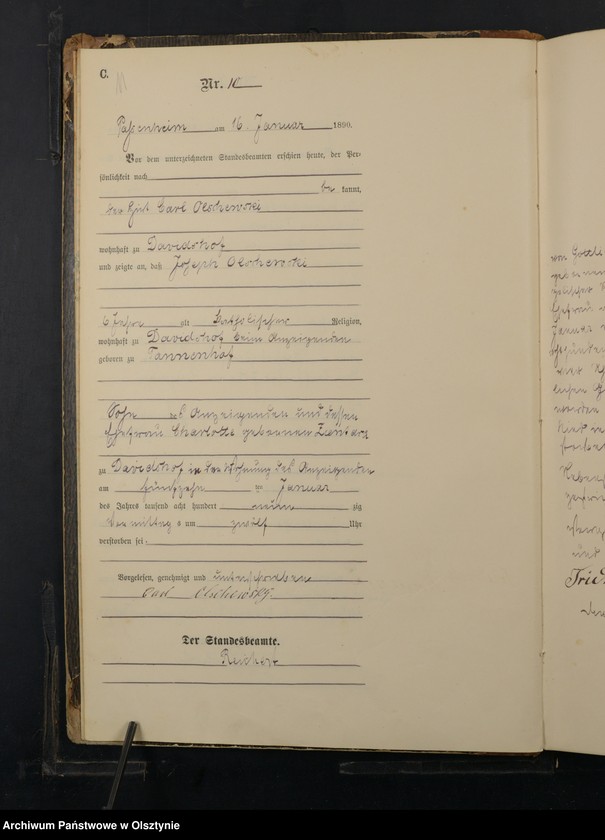 image.from.unit.number "Sterbe-Haupt-Register Nr 1 - 205"