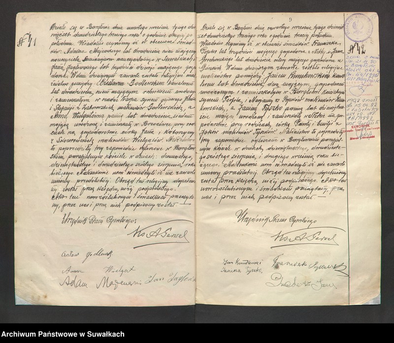 image.from.unit.number "[Księga akt małżeństw parafii rzymskokatolickiej w Bargłowie Kościelnym z lat 1923-1935]"