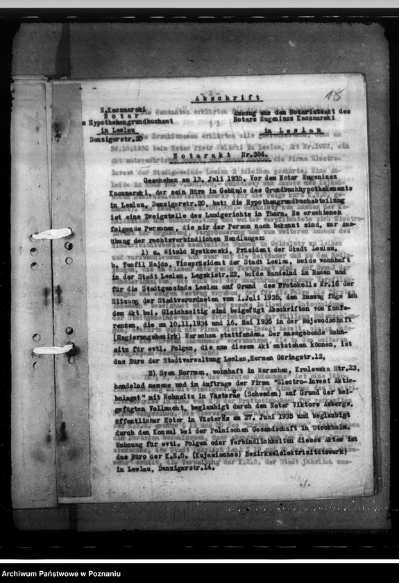 Obraz 19 z jednostki "Elektrizitätswerk - Leslau (Włocławek)"